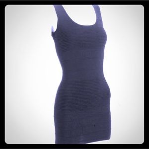 Black bodycon dress